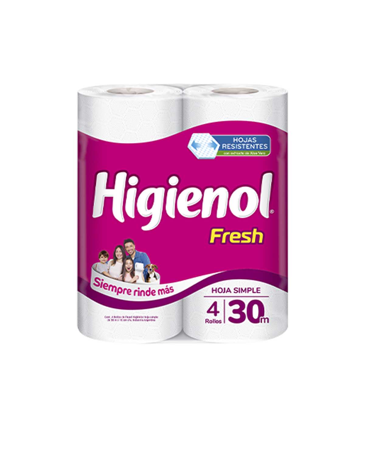 Papel Higienico Higienol Fresh 4 x 30 Mt